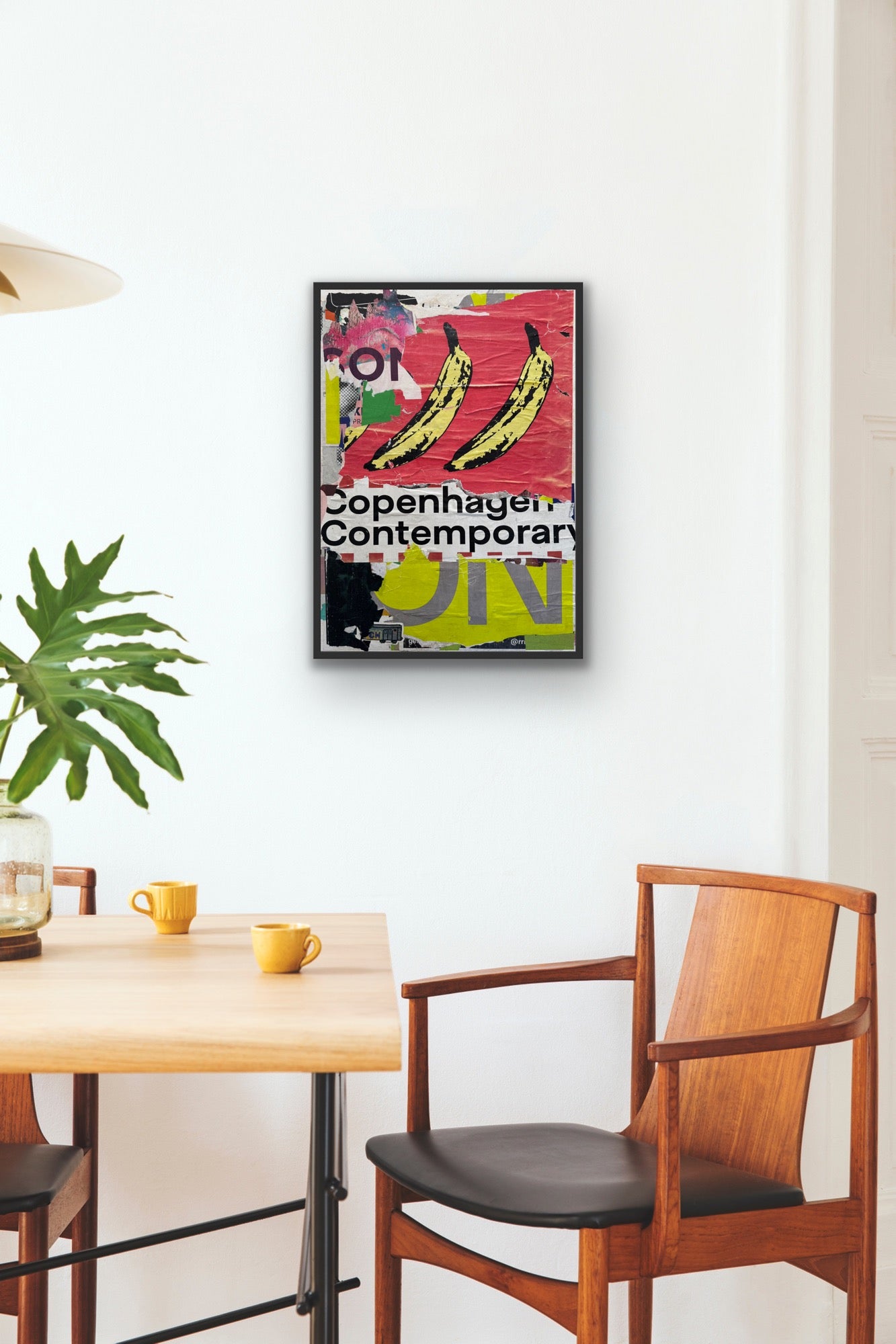 “TWO BANANAS” Unika collage