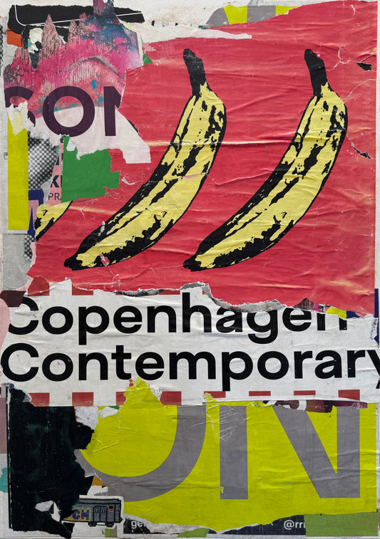 “TWO BANANAS” Unika collage