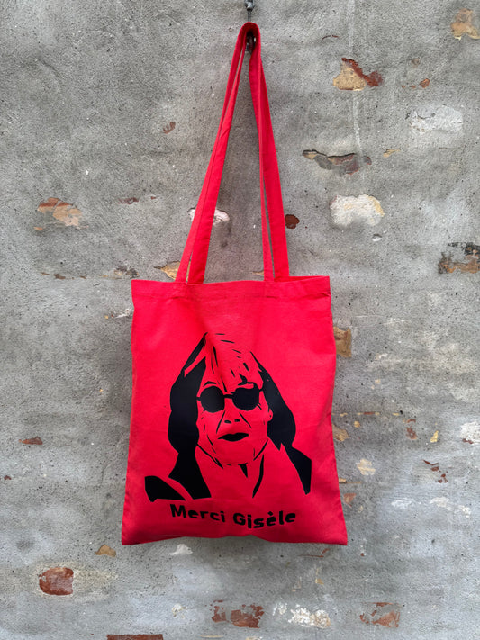 “MERCI GISÈLE” Tote bag