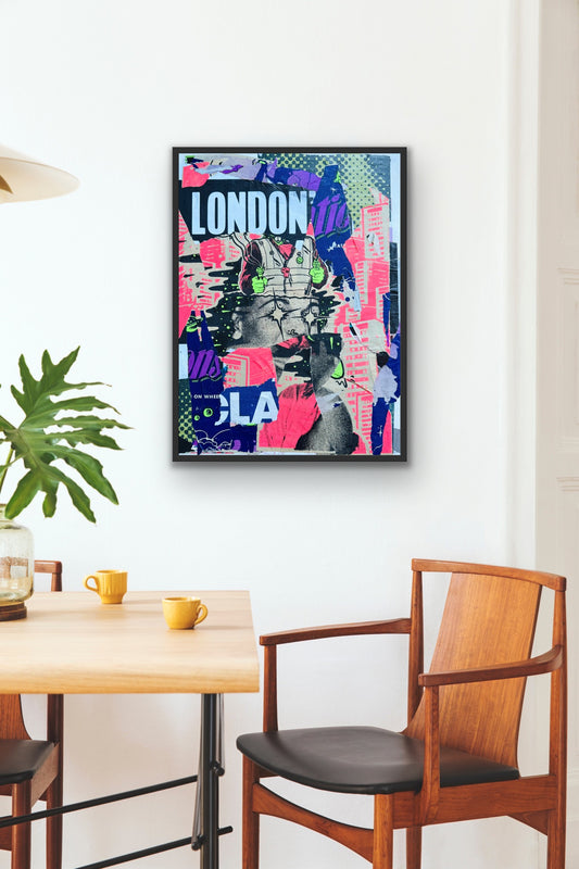 “LONDON EYE” 50x70 cm plakat