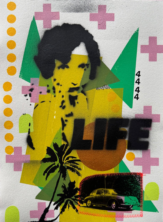 Unika print “LIFE”